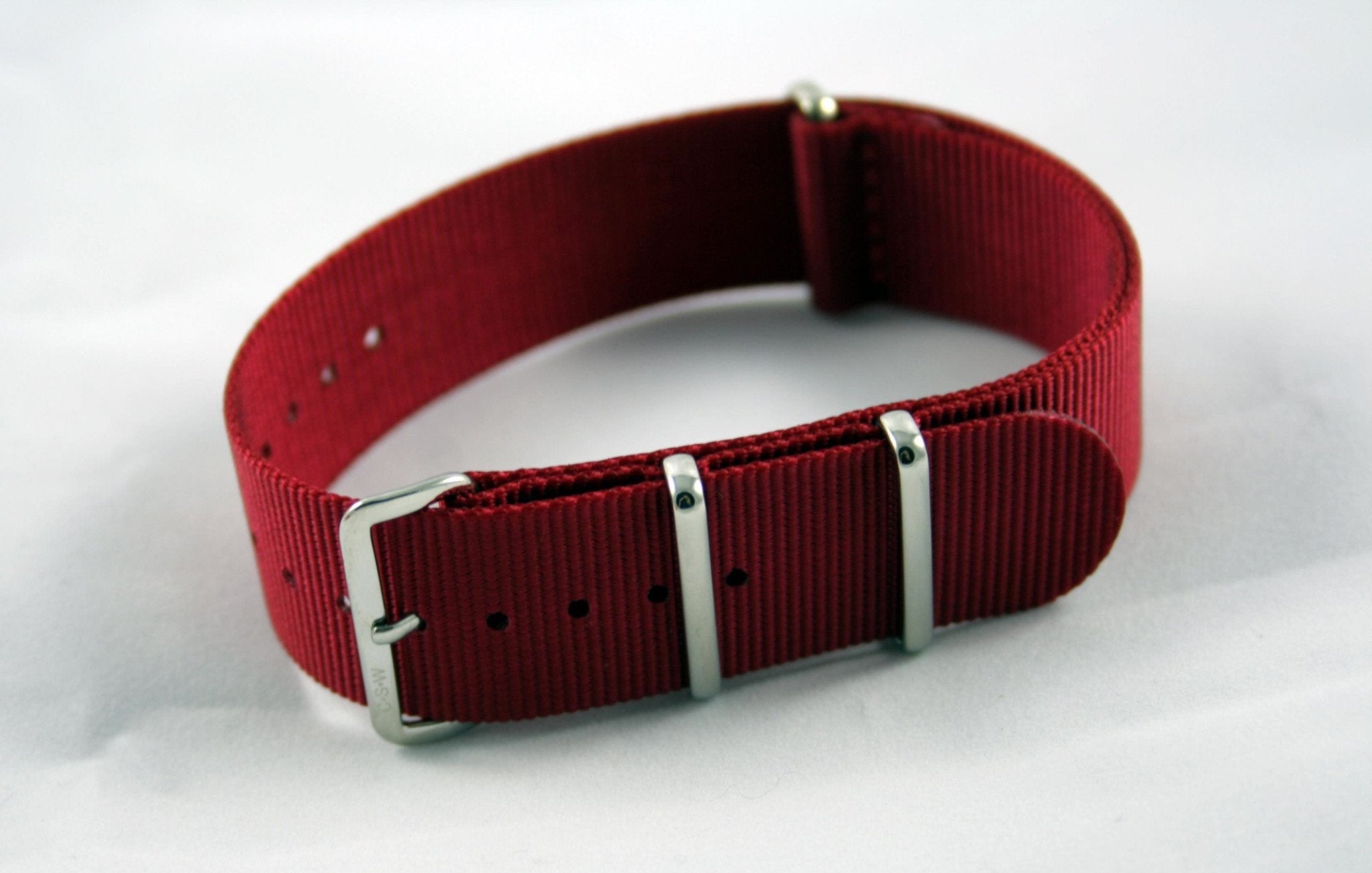 dark-red-premium-nylon-strap-cincy-strap-company